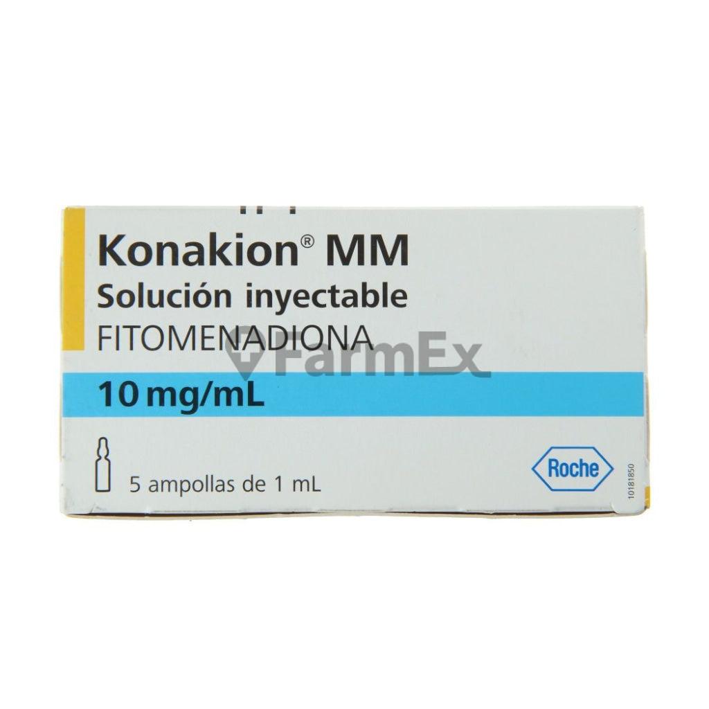 Konakion MM Solucion Inyectable 10 mg / ml x 5 ampollas "Ley Cenabast" ROCHE